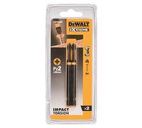 DEWALT DT70566T-QZ Inserti per Avvitatore a Impulsi Impact Torsion Extreme, Attacco 1/4", 85 mm, PZ2