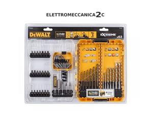 DEWALT DT70759-QZ set 63pz per forare e avvitatore astuccio tough case+