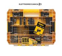 DEWALT DT70762 kit 85pz inserti punte ferro legno muro compatibile con valige...