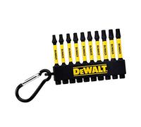 DEWALT DT7275-QZ Key Ring Mix Torx, 10 pezzi, nero/giallo, 9,2 x 5,8 x 1,8 cm