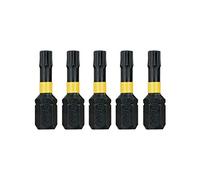 DEWALT Bit di torsione resistente agli urti T30 25mm Quantità:5