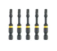 T15 X 57Mm Punta Torx Estremo Esteso Flextorq Zona Cacciavite Bit 5 Confezione