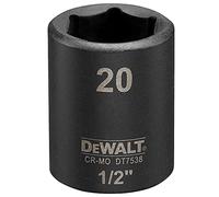 DeWalt, DT7538, QZ, Llave de impacto de Ø 20mm 1/2'