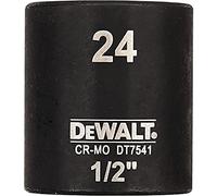DEWALT Chiave a bussola L=24mm 1/2 resistente agli urti 1/2mm Quantità:1