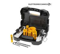 DEWALT DT90353-QZ kit seghe a tazza 11pz per inox lamiera plastica