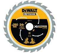DeWalt, DT99571, QZ, Hojas para Sierra Circular Estacionaria XR EXTREME RUNTIME 250mm x 30mm 24D