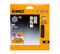 DEWALT DTM3123 Rete Levigatura Disco 150mm 80G (Confezione 5) DEWDTM3123QZ