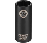 DeWalt DW2290 - Bussola profonda a percussione, 3/8", 1 pezzo, colore: Nero