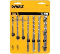 DeWalt DW5207 7-piece Premium Percussion Masonry drill bit set