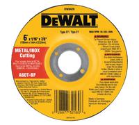 DeWalt DW8426 15,2 cm da 1/40,6 cm da 7/20,3 cm metal/inox cutting Wheel (set da 1)