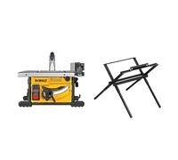 DEWALT DWE7485WS 8-1/4 in. Compact Jobsite Table Saw with Stand