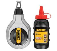 DEWALT DWHT47408-0 - Set di cordoncini da colpire 30 m con gesso rosso