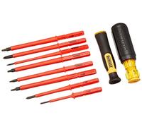 Dewalt DWHT66417 VINYL GRIP INSULATED SCREWDRIVER SET - 10 PC