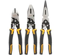 Dewalt DWHT70485 - Set di pinze ad azione composta, confezione da 3