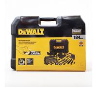 DEWALT DWMT45184 Set di utensili meccanici da 184 pezzi con custodia cricchet...