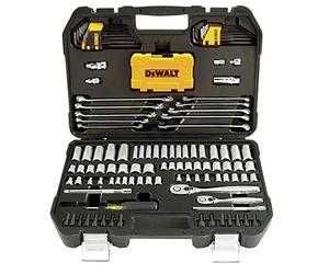 DeWalt DWMT73802 Mechanics Tool kit set con custodia (142 pezzi)