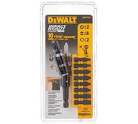 DeWalt DWPVTSET - Set di 10 supporti per perno con barra per punte