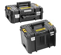 Dewalt DWST1-70703 TStak II - Valigetta per attrezzi + DWST1-71195 TSTAK VI Deep Tool Box