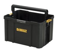 DEWALT DWST1-71228 TSTAK Cestello con Aperture Frontale per Accessibilità, Cerniere Laterali per Agganciarli a altri TSTAK, Ampio Volume, Dimensioni 320 x 275 x 440 mm