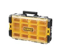 DeWalt DWST1-75522 DWST1-75522-Organizador con tapa Transparente DS100, Nero, Taglia unica