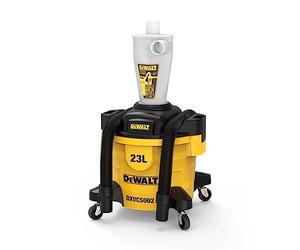 DEWALT Elemento separatore ciclone Filtro depolveratore ciclonico per aspirapolvere a polvere con serbatoio antipolvere da 23 l, DXVCS002