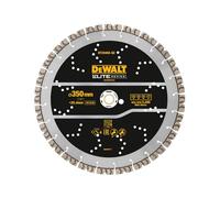 DEWALT Elite Serie Gambe Calcestruzzo Diamante Ruota 350 x 25.4mm DT20465QZ