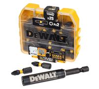 Dewalt Extreme FLEXTORQ PZ2 Screwdriver Bits 25Mm Drive Guide Pack 25 DT70564T