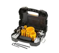 DEWALT DT90353-QZ kit seghe a tazza 11pz inox lamiera plastica