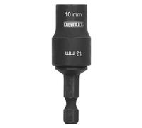 DEWALT FLEXTORQ (DWADEND1013MM) - Chiave a bussola e prolunga corta, 2 in 1, 10 mm e 13 mm, cacciavite a doppia estremità