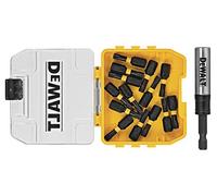 DEWALT FlexTorq Impact Driver Bit Set, Torx, 1/4-Inch x 1-Inch, 15-Piece (DWA3HLD1TX25-15)