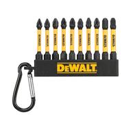 Dewalt FlexTorq Misto Pozi 57Mm Screwdriver Bit Portachiavi 10 Pezzi Dt7276