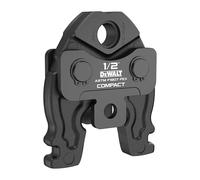 DEWALT Ganascia compatta a pressione PEX F1807 da 1/2 pollici per l'uso con DCE210 DEWALT 20V MAX Compact Press Tool, compatibile con raccordi a crimpare approvati ASTM F1807 ASTM F2159 (DCE215012)