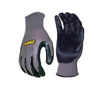 Dewalt Liscio Nitrile Rivestito Guanti da Lavoro Large Ue Traspirante Poly Cover