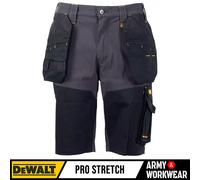 DeWalt Hamden Pantaloncini Da Lavoro Uomo Grigio Nero 92% Nylon 8% Elastan