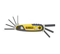DeWALT Hand Tools Metrico Pieghevole Bloccaggio Set Chiavi Esagonali 8 Pezzi