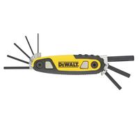 DeWALT Hand Tools Metrico Pieghevole Bloccaggio Set Chiavi Esagonali 8 Pezzi