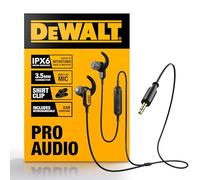 DEWALT Sito di Lavoro, Auricolare JOBSITE Black 50IN LG 190 9032 DW2 Unisex Adulto, Nero, Giallo, Taglia Unica