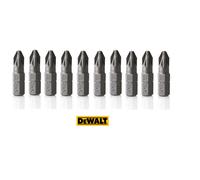 DEWALT Inserti Avvitatore Torsione Pozi PH2 PZ2 25mm Argento 1 PZ2 DT7908
