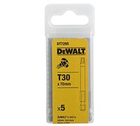 (TG. T30) DEWALT INSERTO TORSION TORX mm.70 - T30 - (confezione 5 pezzi) - NUOVO