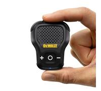 DEWALT Jobsite Pro Speaker Bluetooth Indossabile, Mini Altoparlante Portatile Wireless con Clip e Magneti, IP56 Impermeabile e Antipolvere, Microfono Integrato, Perfetto per Cantiere e Outdoor