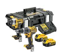 DEWALT Kit Combo Brushless 18V XR con 2 Batterie 5Ah DCK266P2 QW Kit 18V XR con