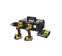 DeWALT Kit DCK2050E2T (DCD805 + DCF850 + 2 x 1,7 Ah Powerstack + DCB112 + TSTAK II)