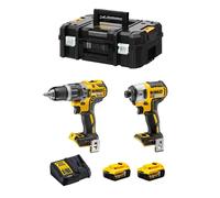 DeWALT Kit DCK266P2T (DCD796 + DCF887 + 2 x 5,0 Ah + DCB115 + TSTAK II)