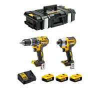 DeWALT DCK266P3-QW power screwdriver/impact driver Black Yellow (DCK266P3-QW)