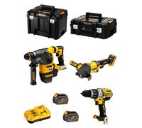 DeWALT kit DCK376T2T (DCH333 + DCG418 + DCD996 + 2 x 54V/18V 6,0 Ah + DCB118 + TSTAK II + TSTAK VI)