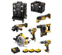 DeWALT Kit DCK685P3T (DCD796 + DCF887 + DCH273 + DCG405 +DCS570 + DCS355 + 3x5,0Ah + DCB115 +TSTAK II + 2xTSTAK VI + base TSTAK)