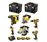 DeWALT Kit DCK699M3T (DCD795 + DCS391 + DCS331 + DCF887 + DCH253 + DCL040 + 3 x 4,0 Ah + DCB115 + 2 x TSTAK VI)