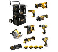 DeWALT Kit DCK853P4 (DCD996 +DCF887 +DCS570 +DCS367 +DCS355 +DCH273 +DCG405 +DCL050 +4 x 5,0Ah +DCB132 +DS150+DS300+DS400+caddy)