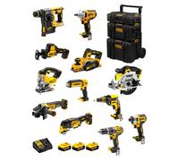 DeWALT Kit DWK1200 (DCD796+DCH273+DCG405+DCF887+DCF894+DCS331+DCS391+ DCS355+DCP580+DCS369+DCL050+DCF620+3x5,0Ah+DCB115+Caddy)