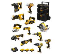 Dewalt kit dwk1201 (dcd996+dch273+dcg405+dcf887+dcf894+dcs334+dcs570+ dcs355+dcp580+dcs367+dcl050+dcf620+3x5,0ah+dcb115+caddy) 8435587917168